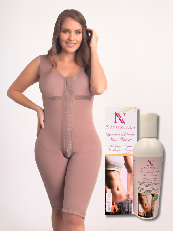 Faja postoperatoria quirúrgica + Crema Gel Liporeductor