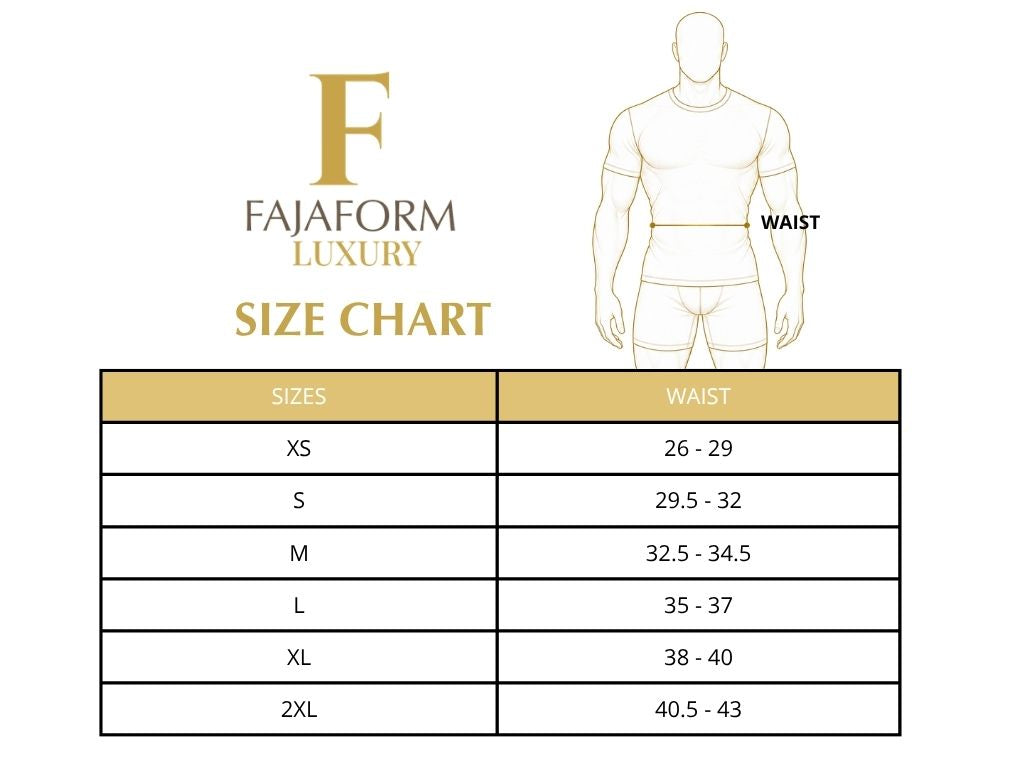 Men’s Mid-Thigh Shaper with Short Sleeves | Ref. 57001