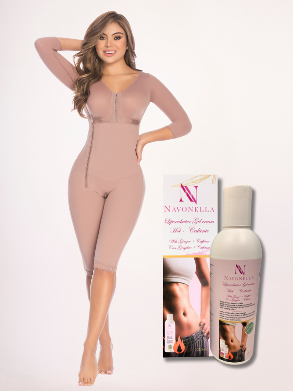 Faja Reductora Completa REF. 09008 + Crema Gel Liporeductor