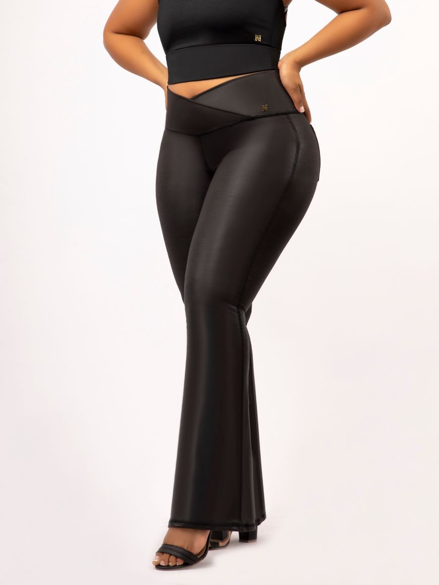 Cloverf High-Waisted Leggings – Sculpting, Stylish & Comfortable