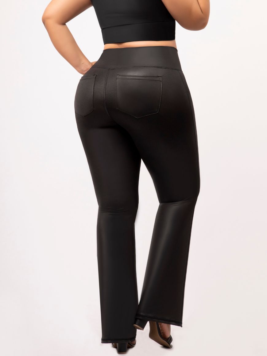 Cloverf High-Waisted Leggings – Sculpting, Stylish & Comfortable