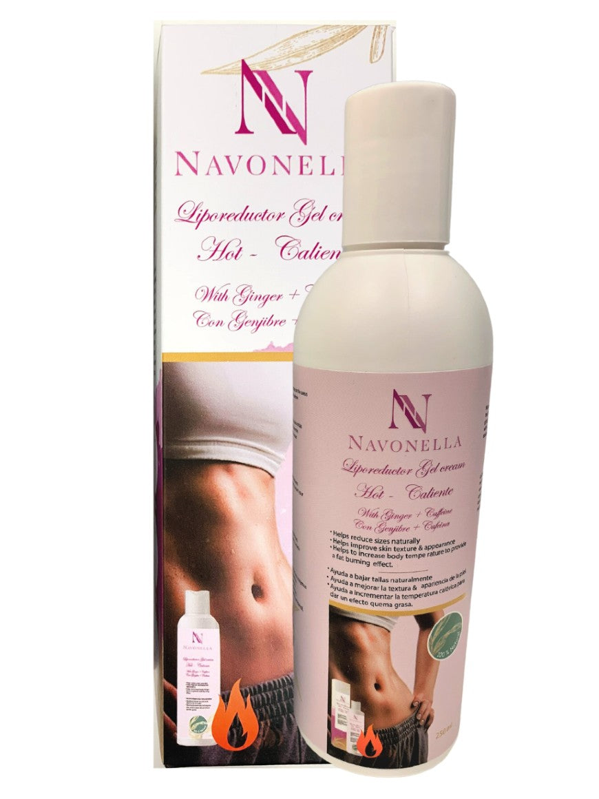 Crema en gel liporeductor
