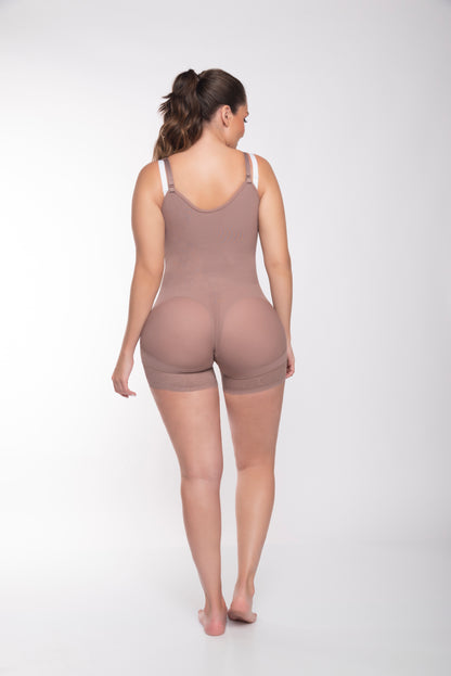 High Compression Boyshort Shaper with Double Abdominal Support | Ref. 09046