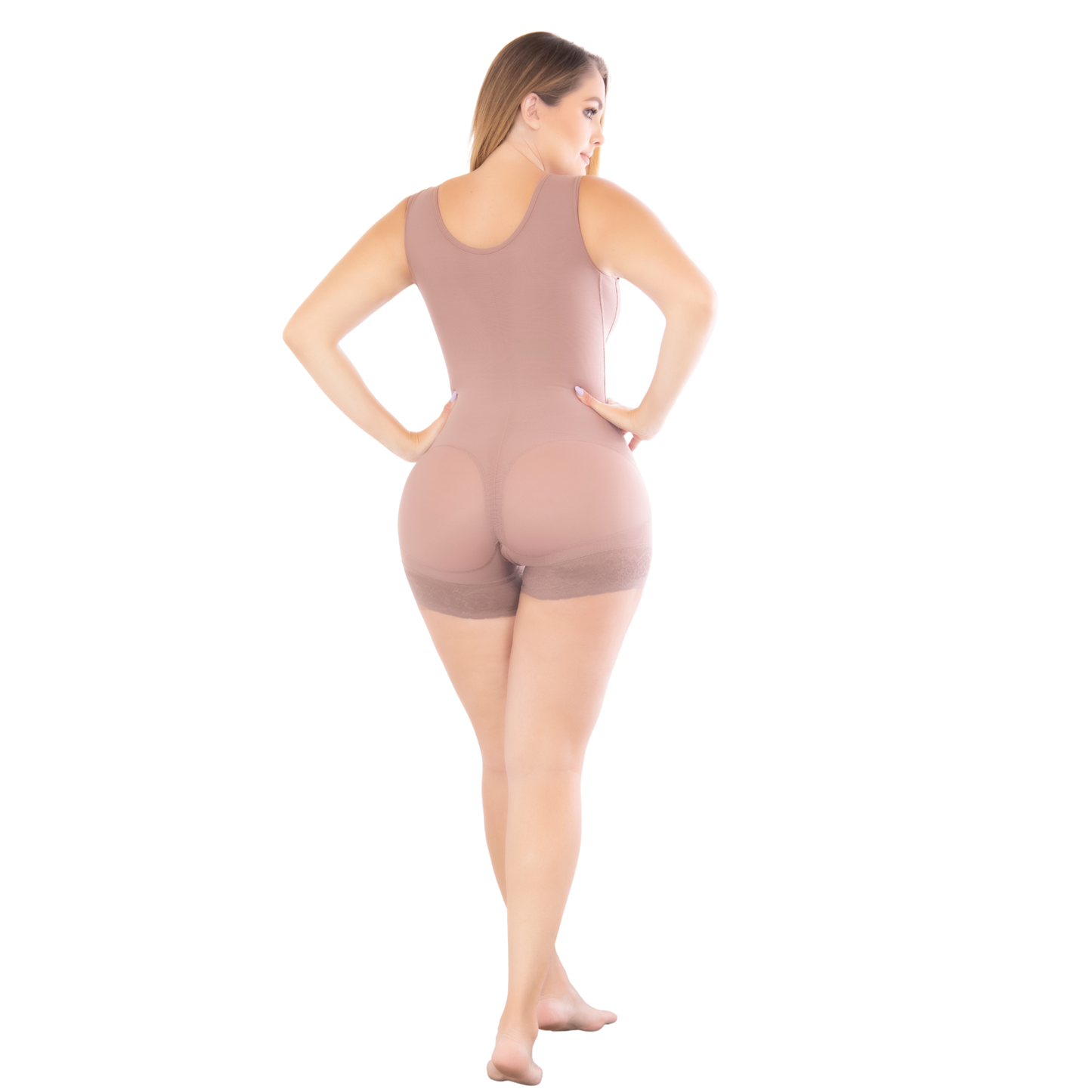 High Compression Boyshort Shaper with Built-In Bra | Ref. 09053
