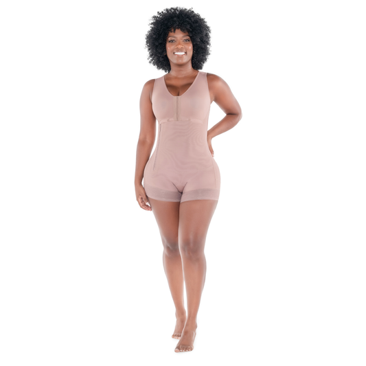 High Compression Boyshort Shaper with Built-In Bra | Ref. 09053