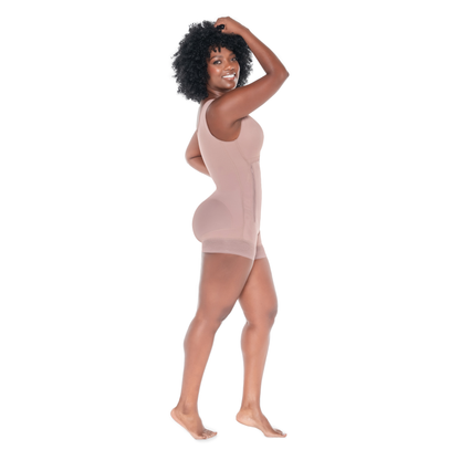 High Compression Boyshort Shaper with Built-In Bra | Ref. 09053