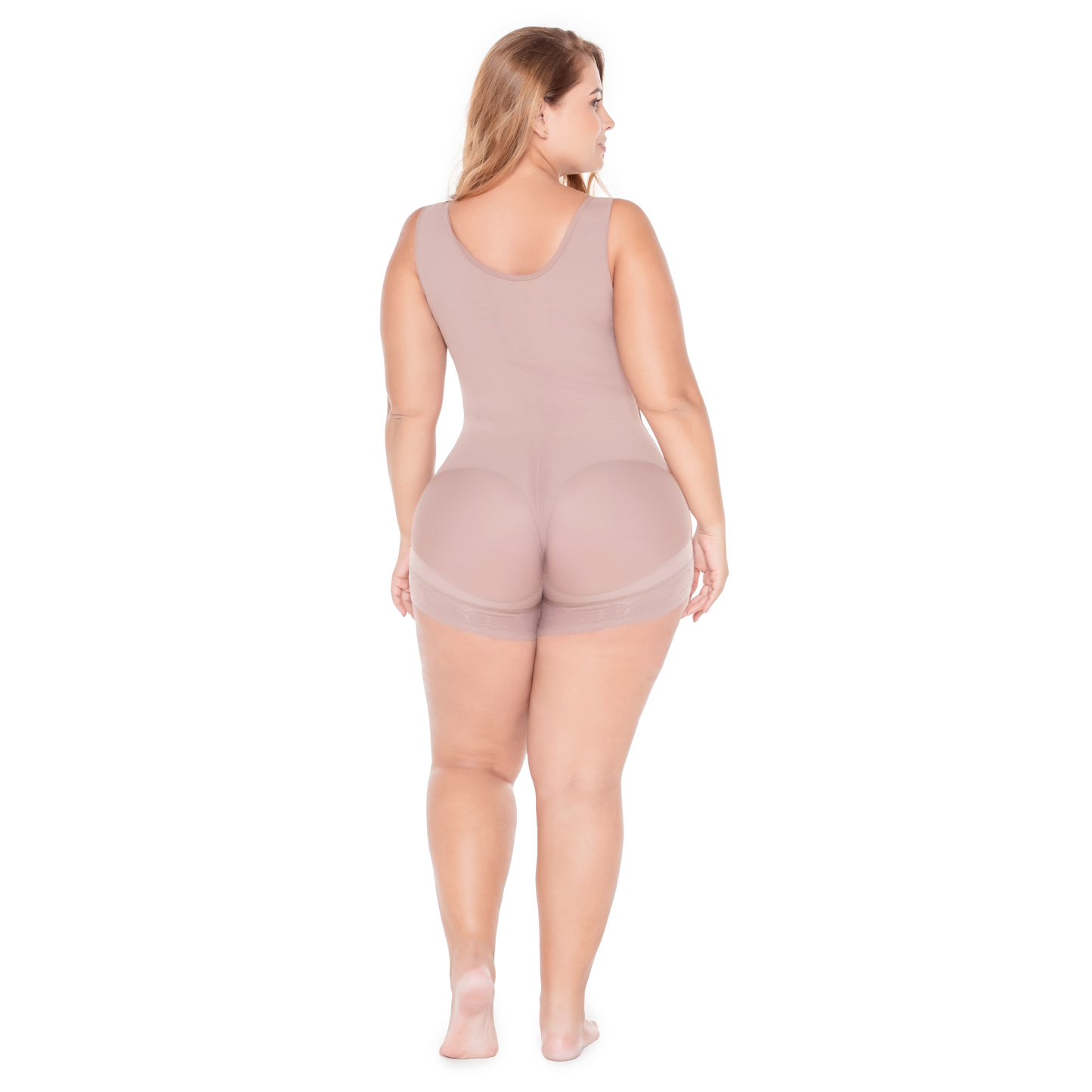 High Compression Boyshort Shaper with Built-In Bra | Ref. 09086