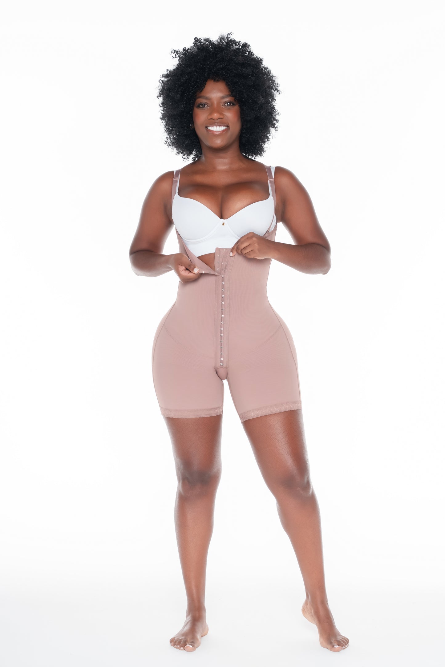 High Compression Strapless Boyshort Shaper | Ref. 09106