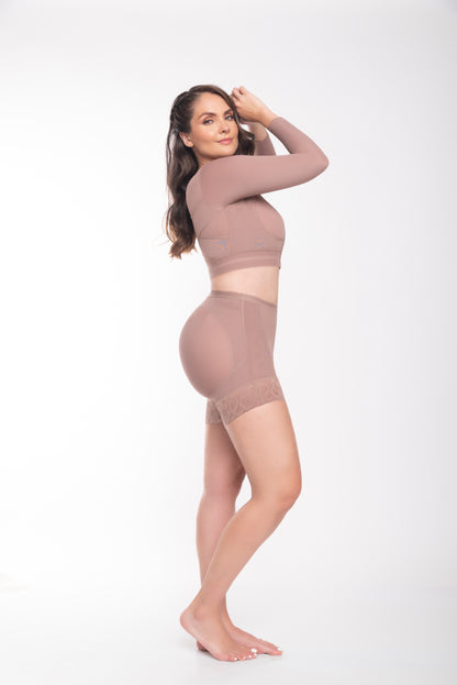 High-Waist Lower Tummy Control Panty | Ref. 09227