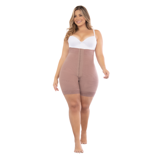 360 Fit Mid-Thigh Strapless Shaper | Ref. 09346