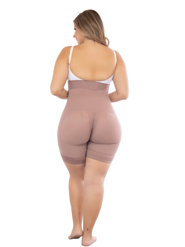360 Fit Mid-Thigh Strapless Shaper | Ref. 09346