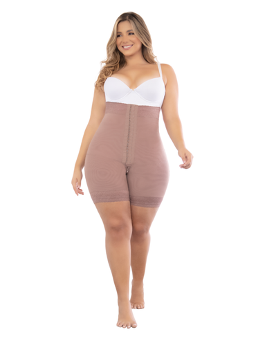 360 Fit Mid-Thigh Strapless Shaper | Ref. 09346