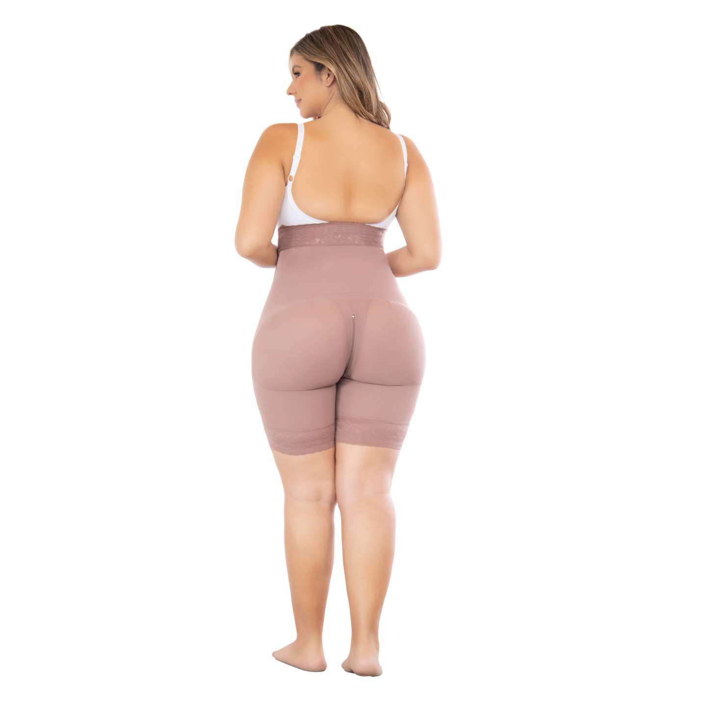 360 Fit Mid-Thigh Strapless Shaper | Ref. 09350