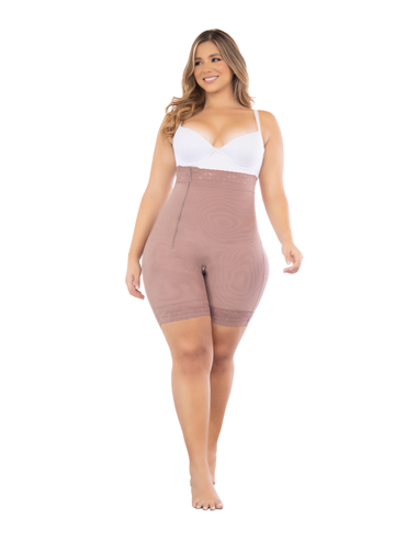 360 Fit Mid-Thigh Strapless Shaper | Ref. 09350