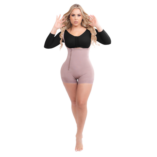 High compression Expanded gluteal area fit shapewear Ref.09401