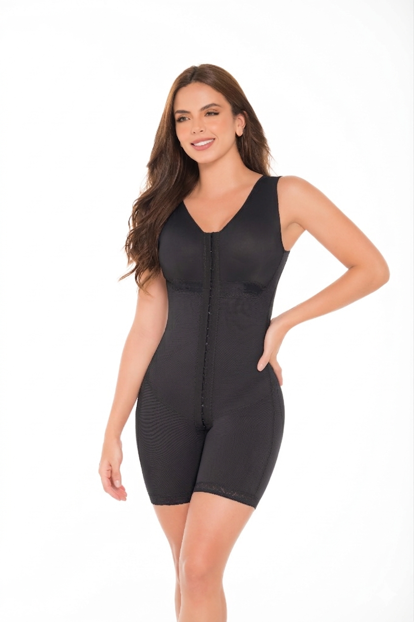 High Compression Sculpting Shaper with Built-In Bra | Ref. 09431