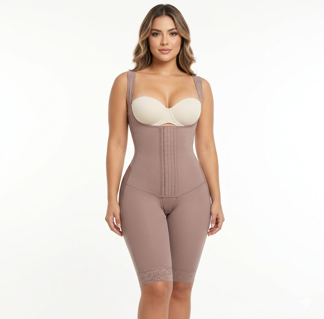 09479 High Compression Shapewear — Instant Curvy Effect & Butt Lift Bodysuit