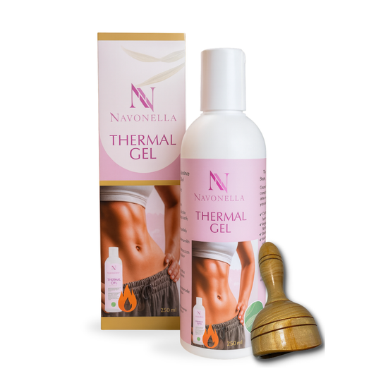 Thermal Hot Gel Cream + Wooden Cup