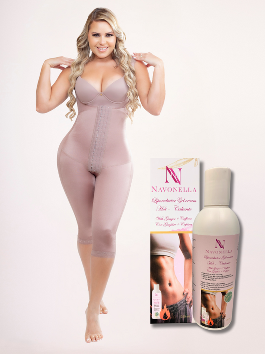 Surgical post operative shapewear REF. 09437 + Liporeductor Gel Cream