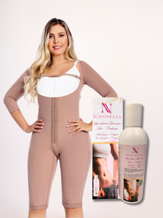 Surgical post operative shapewear REF. 09360 + Liporeductor Gel Cream