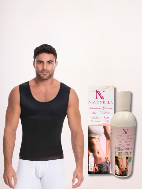 Men's Shapewear REF. 09015 + Liporeductor Gel Cream