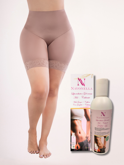 Invisible Shaper short + Liporeductor Gel Cream