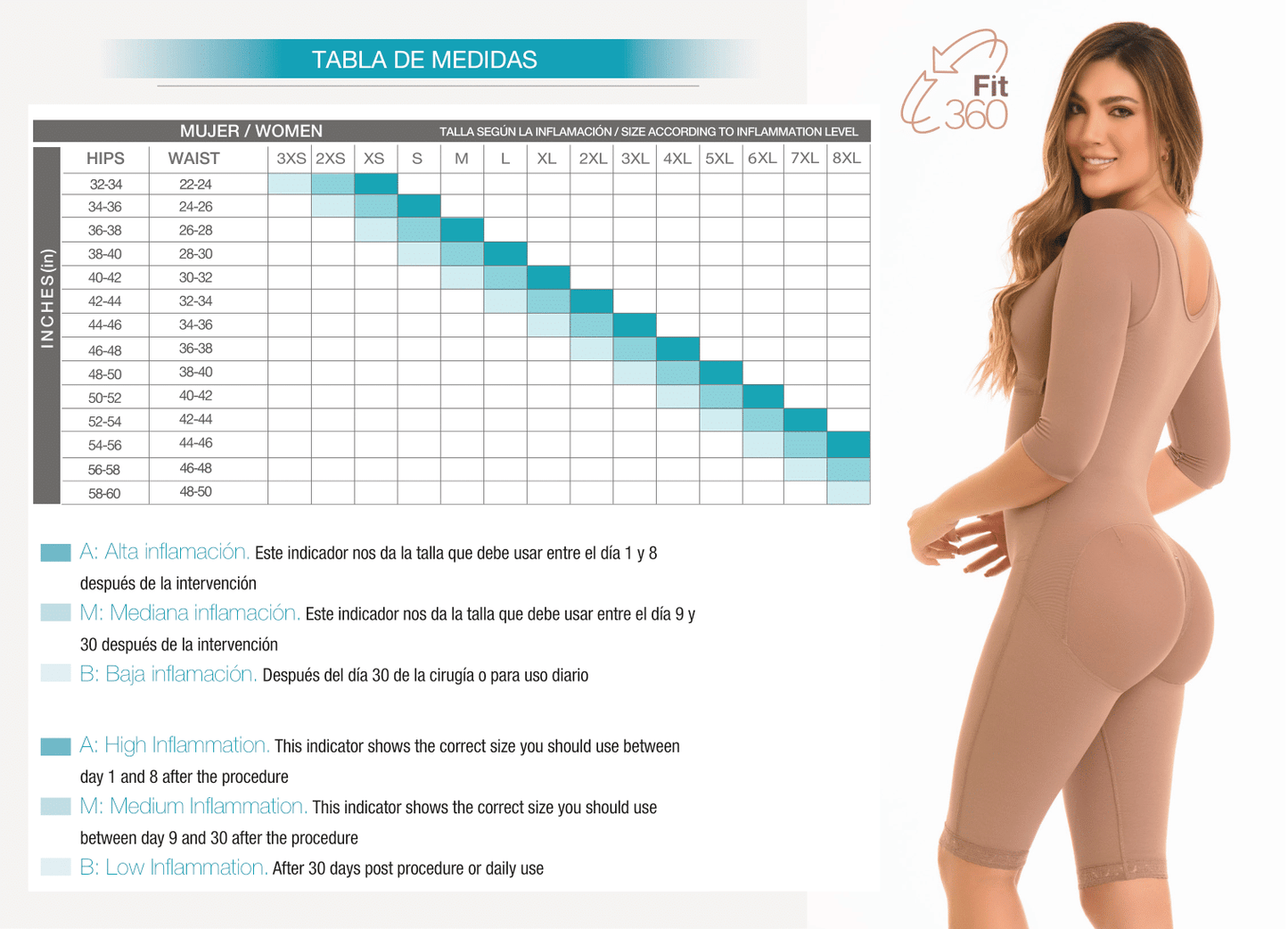 Shapewear Ref. 09350 + Liporeductor Gel Cream