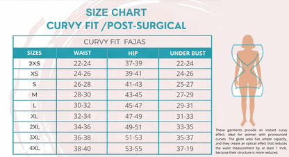 09479 High Compression Shapewear — Instant Curvy Effect & Butt Lift Bodysuit