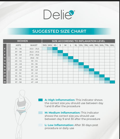 High compression garment Ref. 09230